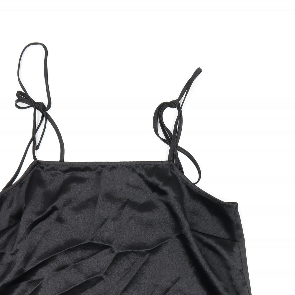 Womens UK Size 12 ASOS Black Camisole Tank