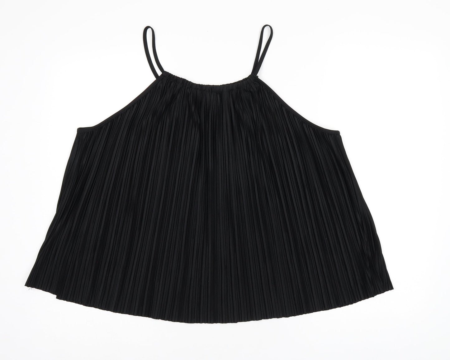Womens UK Size 14 NEXT Black Basic Tank