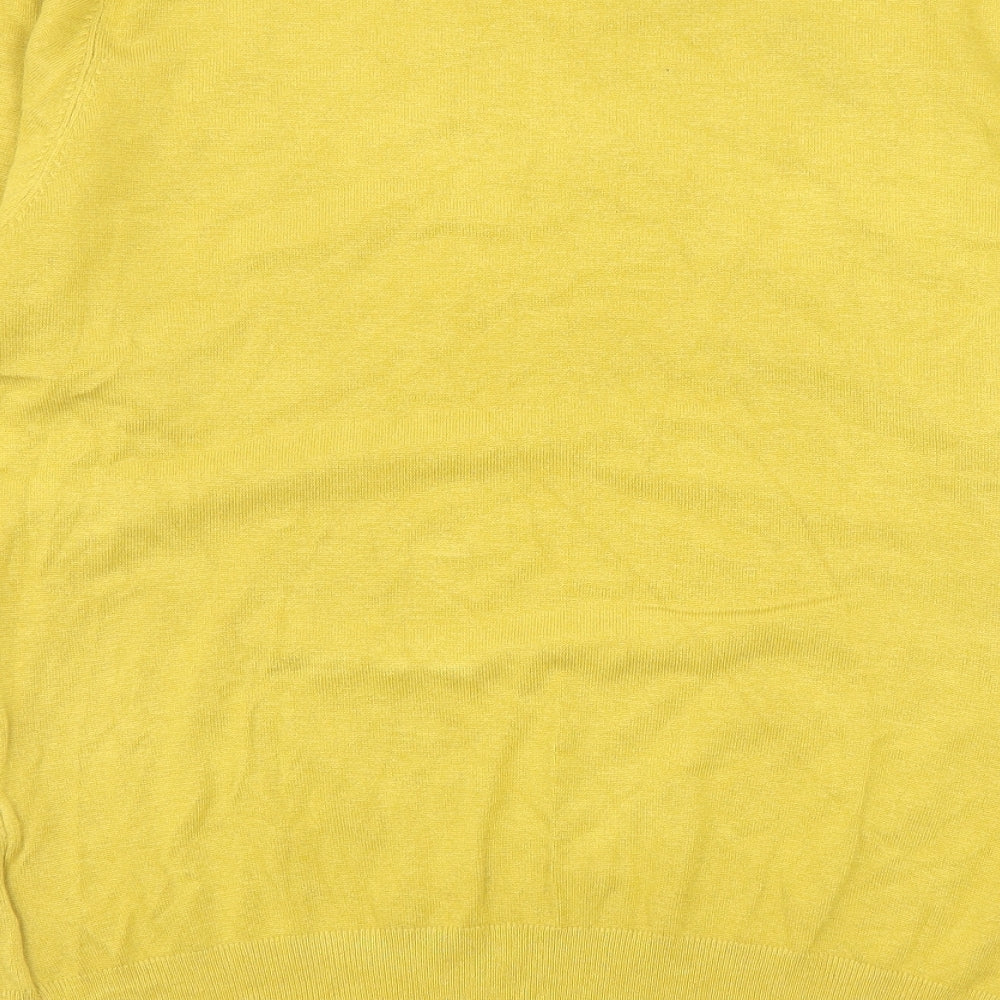 Womens UK Size L Ellie B Yellow Pullover Jumper