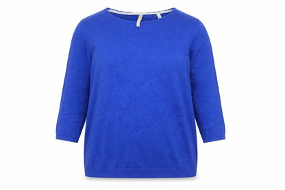 Womens UK Size 16 Anthology Blue Pullover Jumper