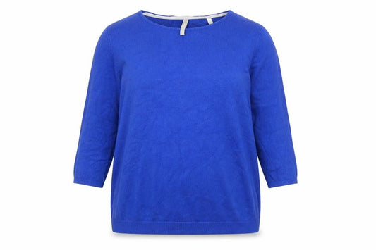 Womens UK Size 16 Anthology Blue Pullover Jumper
