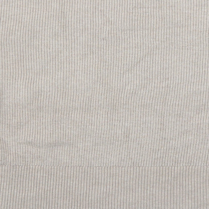 Marks and Spencer Womens Brown Round Neck Viscose Pullover Jumper Size L
