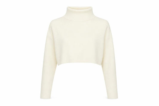 Womens UK Size S PRETTYLITTLETHING Ivory Pullover Jumper