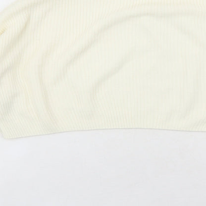 Womens UK Size S PRETTYLITTLETHING Ivory Pullover Jumper