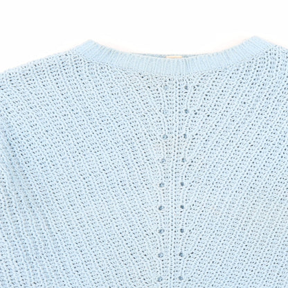 Womens UK Size L H&M Blue Pullover Jumper