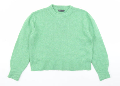 Womens UK Size M Marks and Spencer Green Pullover Jumper