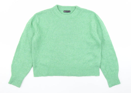 Womens UK Size M Marks and Spencer Green Pullover Jumper
