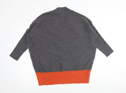 Womens UK Size S River Island Multicoloured Pullover Jumper
