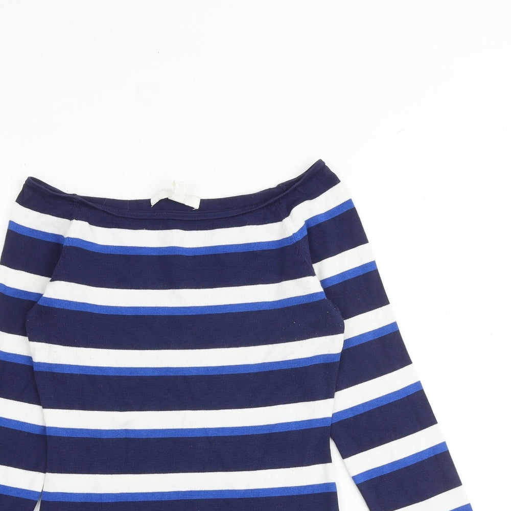 Womens UK Size S H&M Blue Pullover Jumper