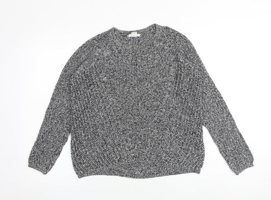 Womens UK Size S H&M Black Pullover Jumper