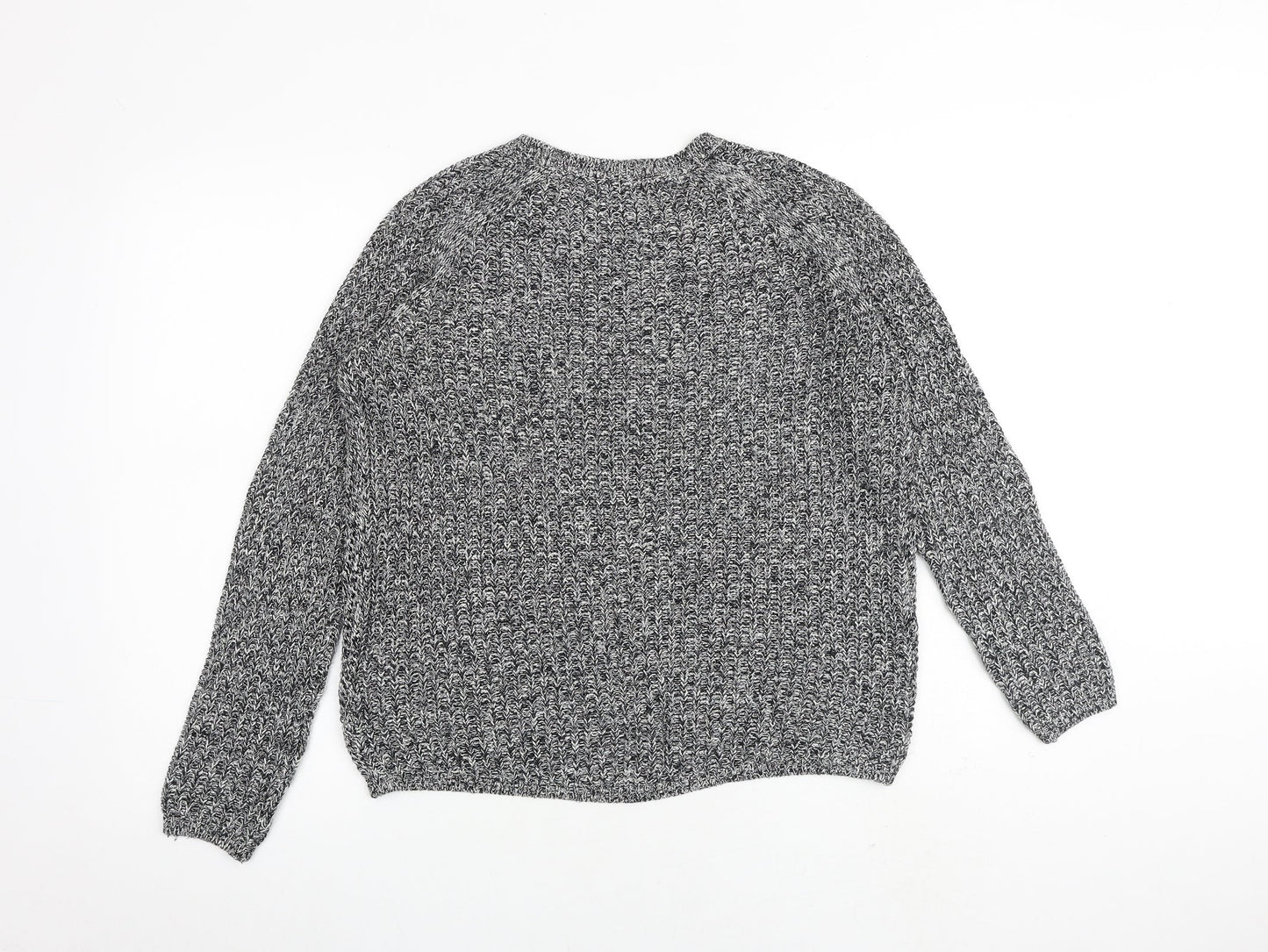 Womens UK Size S H&M Black Pullover Jumper