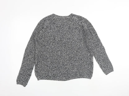 Womens UK Size S H&M Black Pullover Jumper