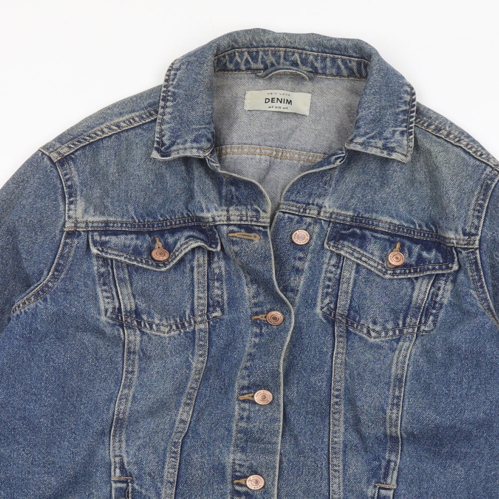 Womens UK Size 8 New Look Blue Jacket