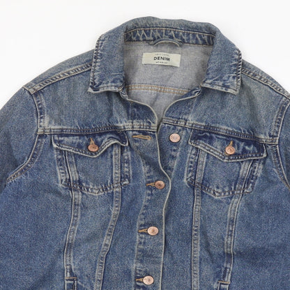 Womens UK Size 8 New Look Blue Jacket