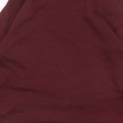 Mens UK Size L IZOD Red Pullover Sweatshirt