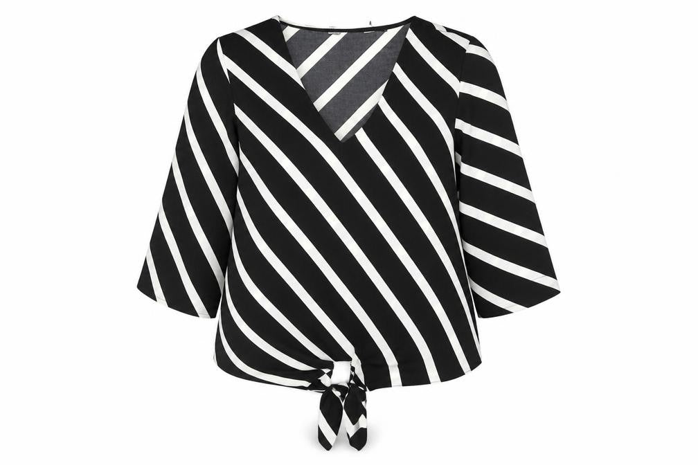 Womens UK Size 12 Dorothy Perkins Black Basic Blouse