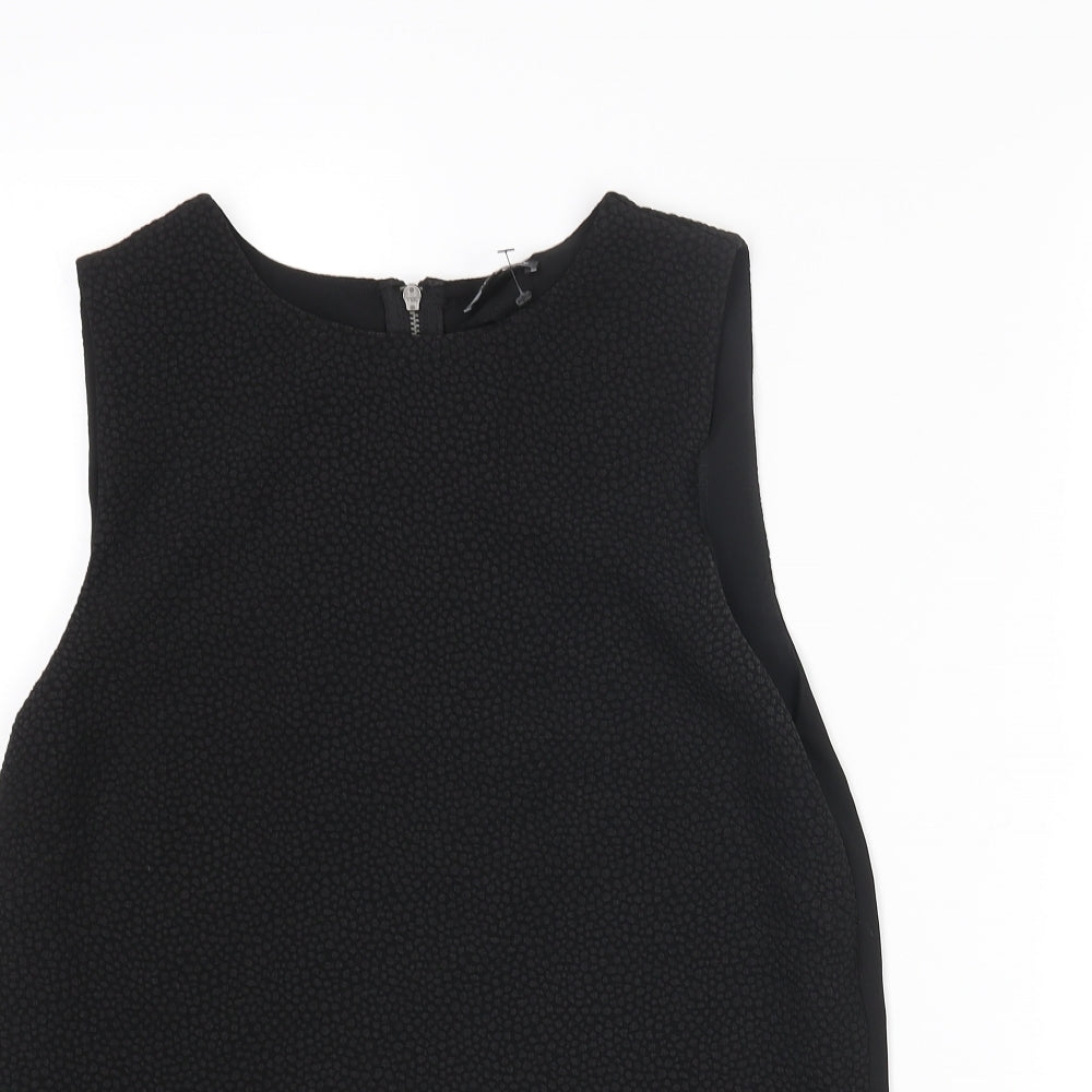 Womens UK Size 10 Warehouse Black Camisole Blouse