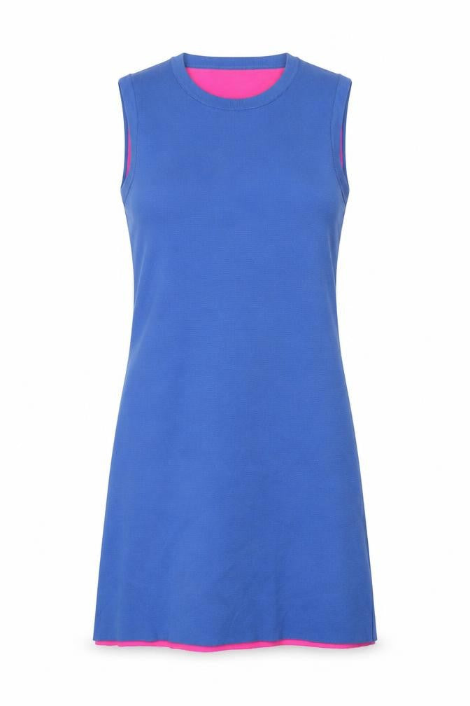 Zara Womens Blue Polyester Shift Size M Crew Neck Pullover