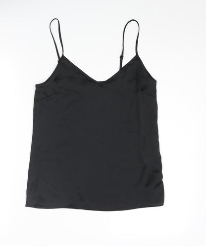 Womens UK Size 6 Marks and Spencer Black Camisole Blouse