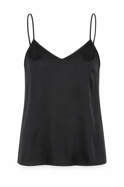 Womens UK Size 6 Marks and Spencer Black Camisole Blouse