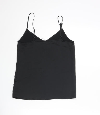 Womens UK Size 6 Marks and Spencer Black Camisole Blouse