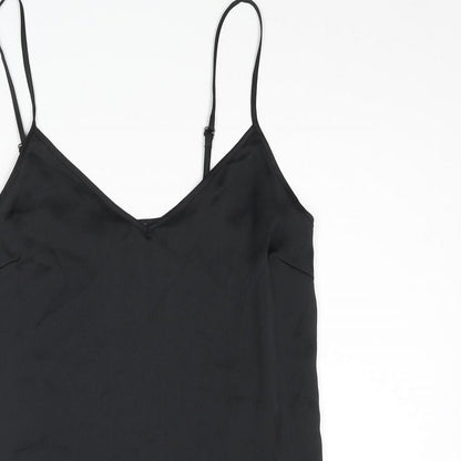 Womens UK Size 6 Marks and Spencer Black Camisole Blouse