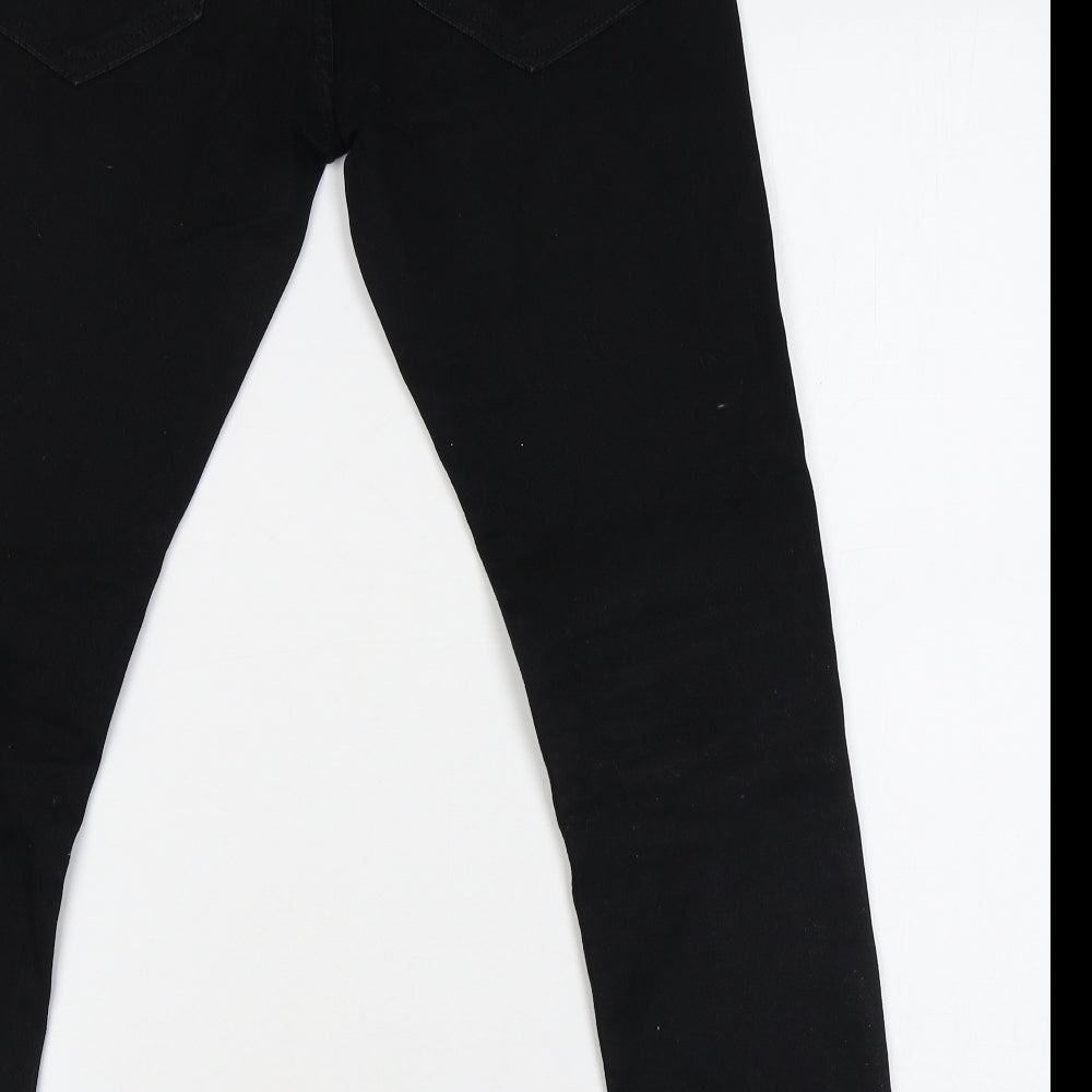 Mens UK Size 28 in Burton Regular Fit Skinny Black Jeans