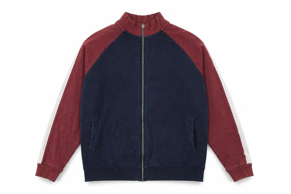 Mens UK Size M ASOS Blue Full Zip Sweatshirt