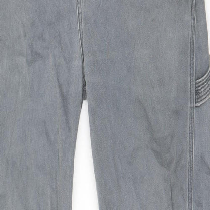 Mens UK Size 32 in River Island Regular Fit Tapered Grey Jeans