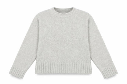 Womens UK Size S New Look Grey Pullover Jumper