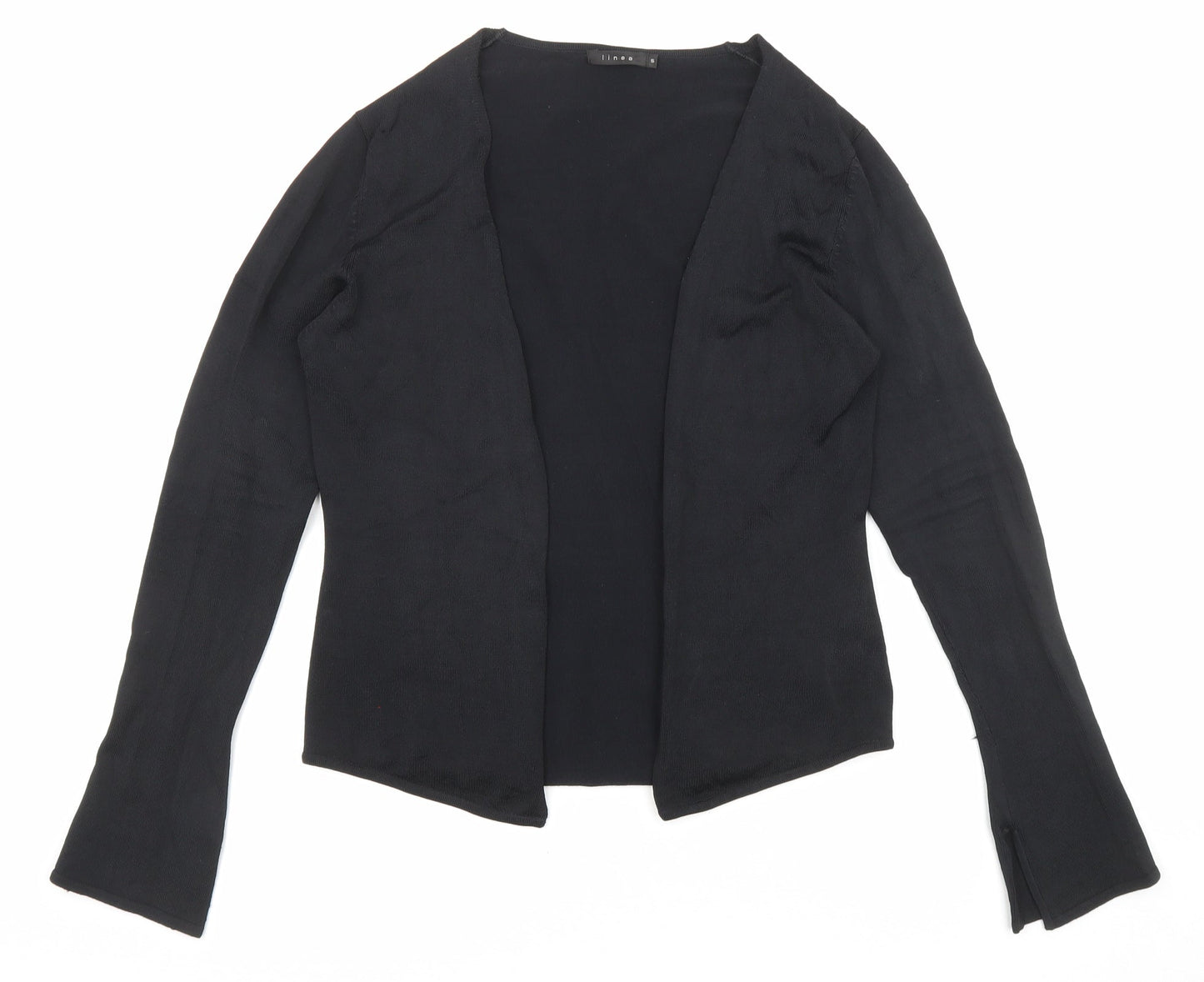 Womens UK Size S Linea Black Cardigan Jumper