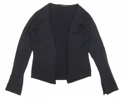 Womens UK Size S Linea Black Cardigan Jumper