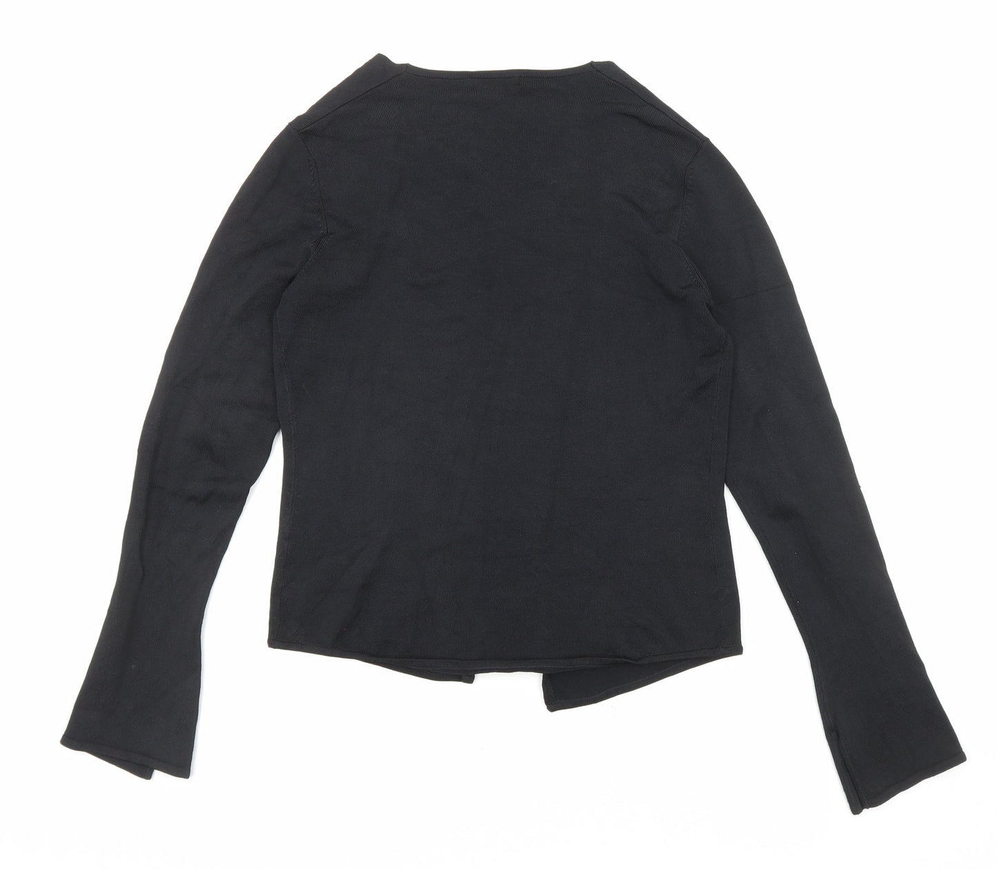 Womens UK Size S Linea Black Cardigan Jumper