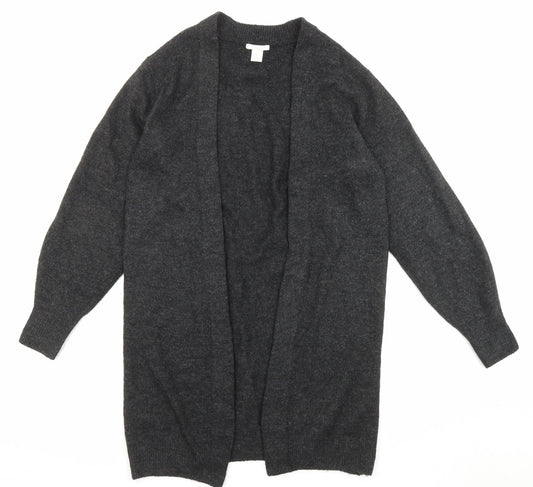 Womens UK Size XS H&M Black Cardigan Jumper