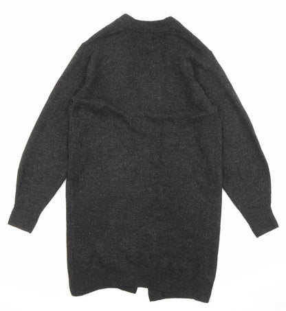 Womens UK Size XS H&M Black Cardigan Jumper
