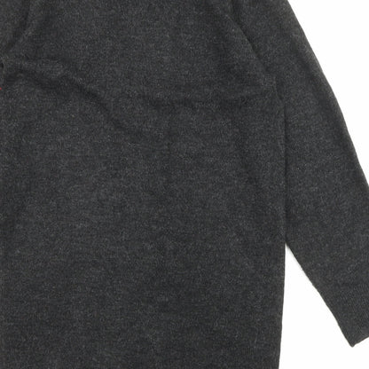 Womens UK Size XS H&M Black Cardigan Jumper