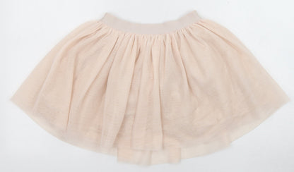 Gap Girls Pink Polyester Skater Set Size 10 Years Regular Pull On - Elastic Waist