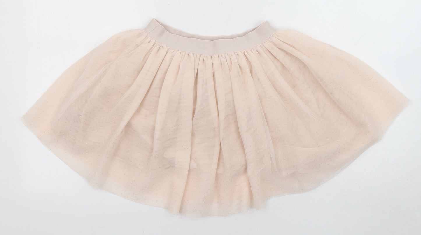 Gap Girls Pink Polyester Skater Set Size 10 Years Regular Pull On - Elastic Waist