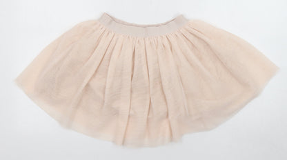 Gap Girls Pink Polyester Skater Set Size 10 Years Regular Pull On - Elastic Waist