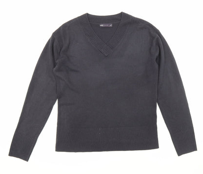 Womens UK Size 12 Marks and Spencer Blue Pullover Jumper