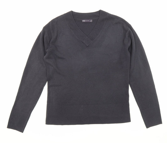 Womens UK Size 12 Marks and Spencer Blue Pullover Jumper