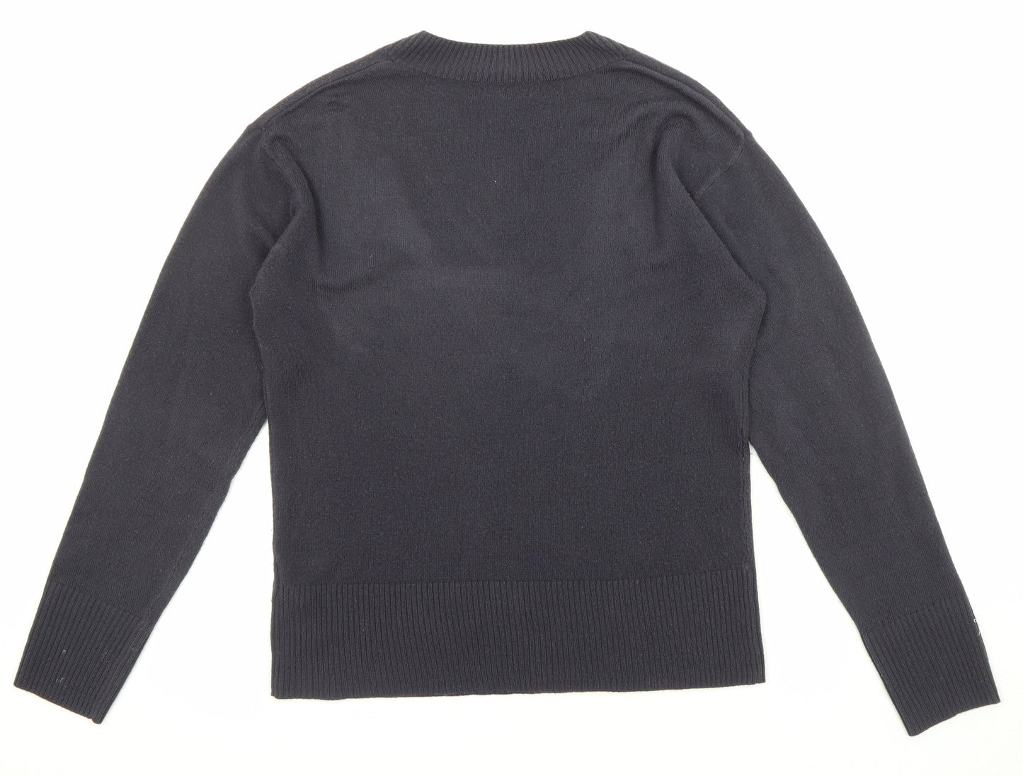 Womens UK Size 12 Marks and Spencer Blue Pullover Jumper