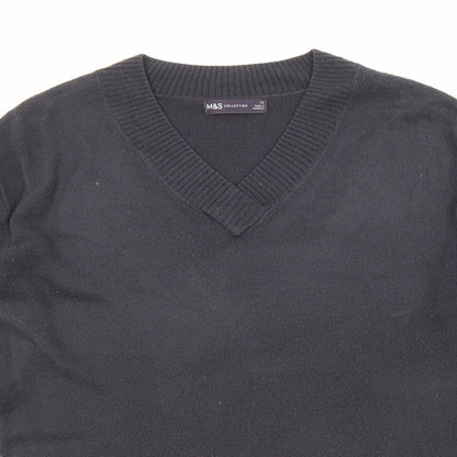 Womens UK Size 12 Marks and Spencer Blue Pullover Jumper