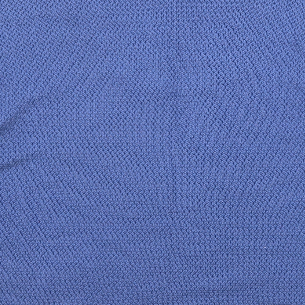Womens UK Size 4 Marble Blue Cardigan Jumper