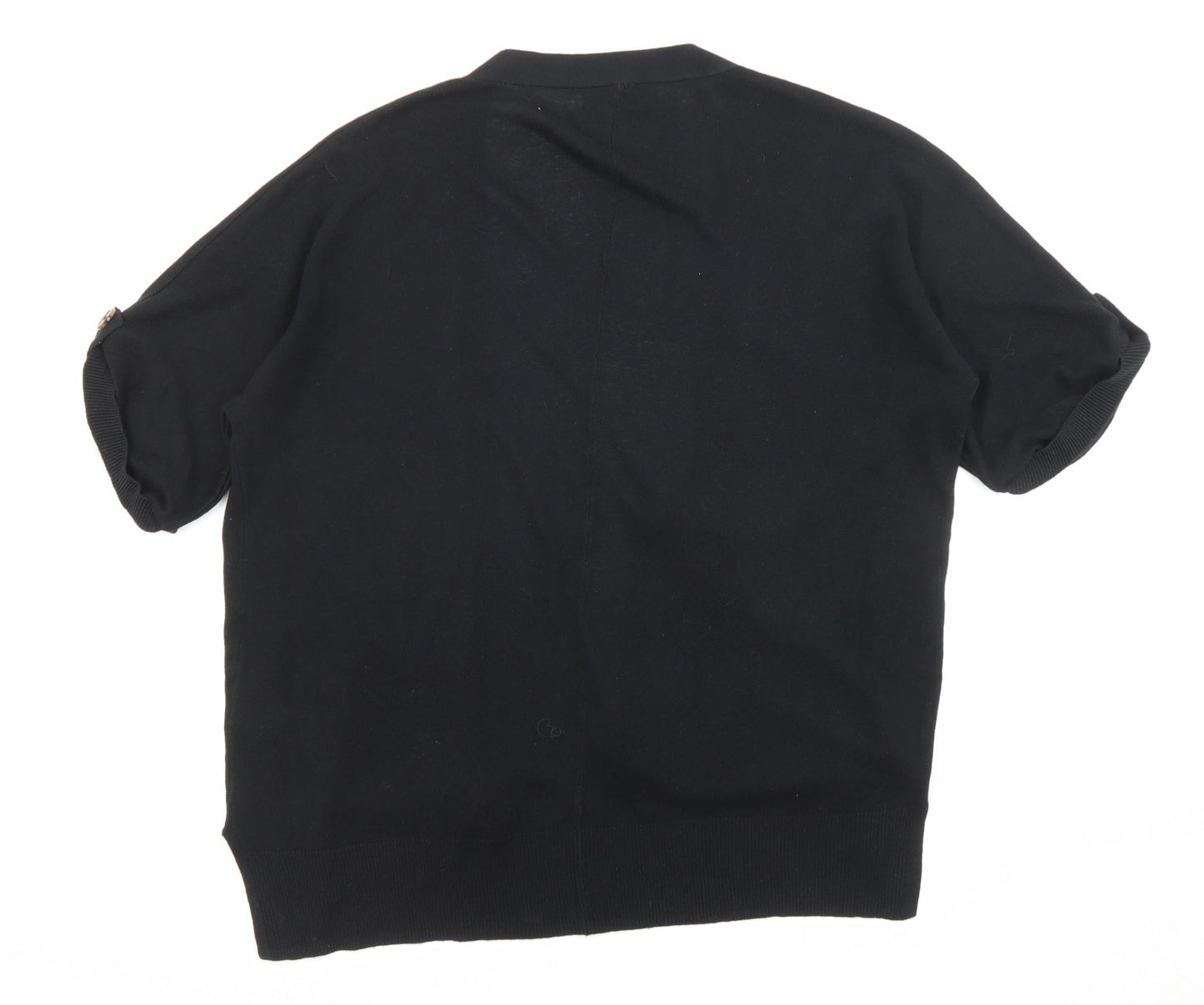 Womens UK Size S Marks and Spencer Black Cardigan Jumper