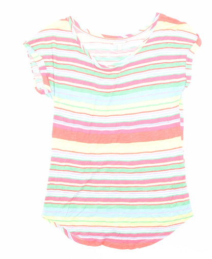 Womens UK Size S Monsoon Multicoloured Jersey T-Shirt