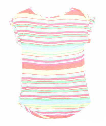 Womens UK Size S Monsoon Multicoloured Jersey T-Shirt