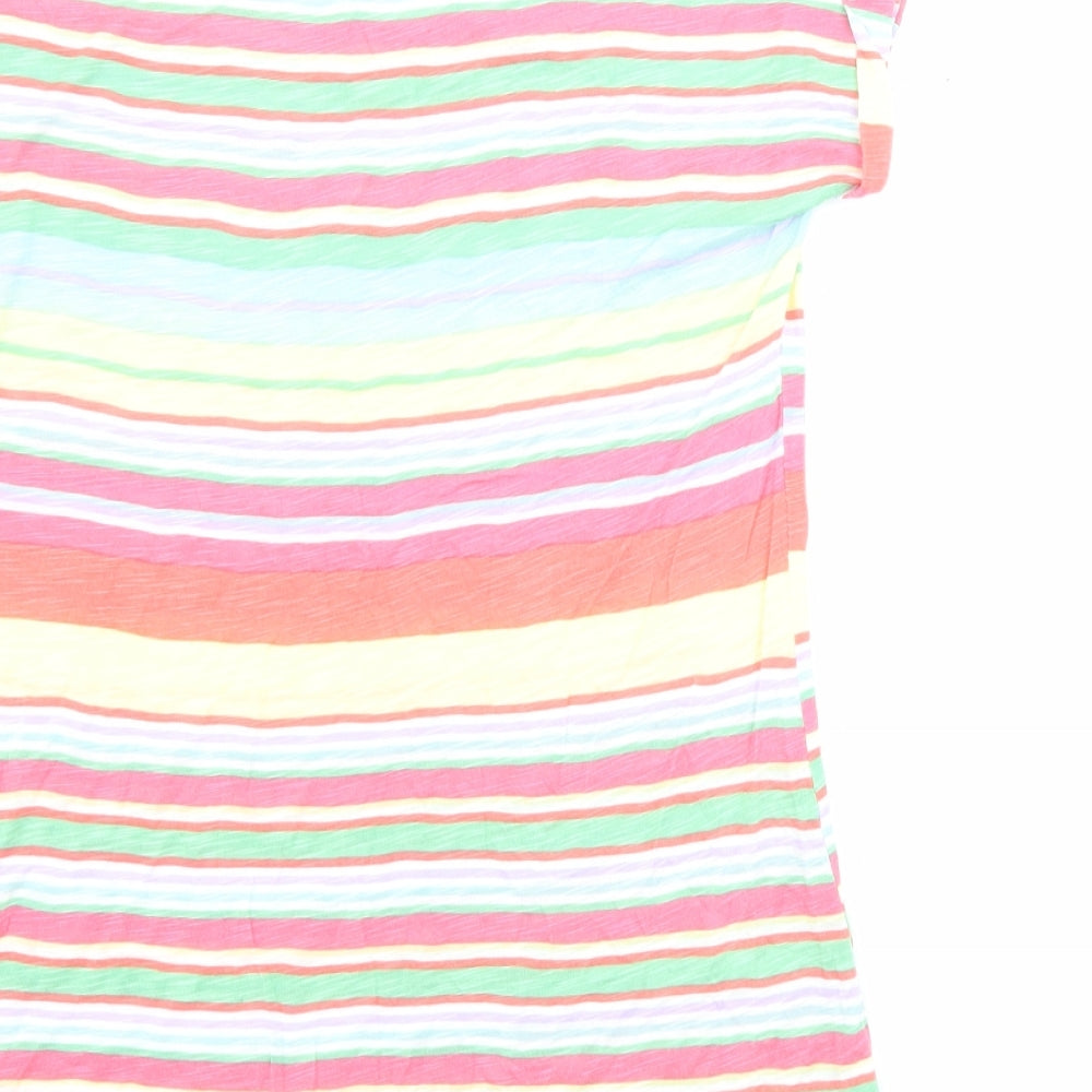 Womens UK Size S Monsoon Multicoloured Jersey T-Shirt