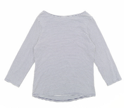 Womens UK Size 16 BHS Blue Basic Blouse