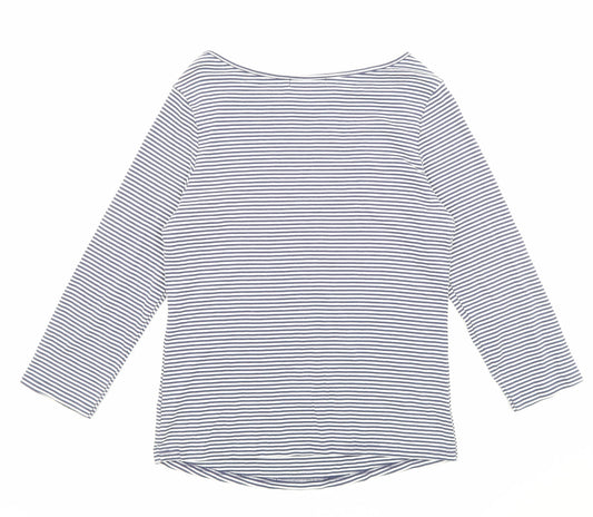 Womens UK Size 16 BHS Blue Basic Blouse